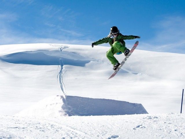 Snowboard-Parc in der Almenwelt Lofer